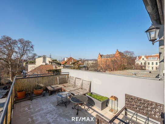 Dachterrassenwohnung im Herzen Döblings