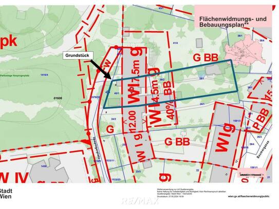 Günstiges Grundstück für Anleger mit Haus und lebenslangem Wohnrecht in Jedlersdorf