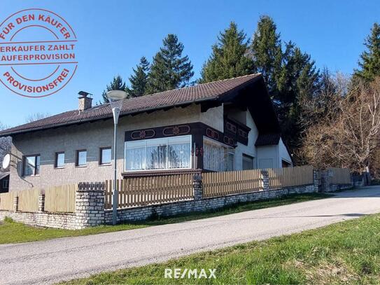 Traumhaftes Einfamilienhaus mit Panoramablick - PROVISIONSFREI !