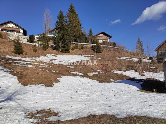 Baugrund in sonniger, harmonischer Hanglage in Wörschachwald