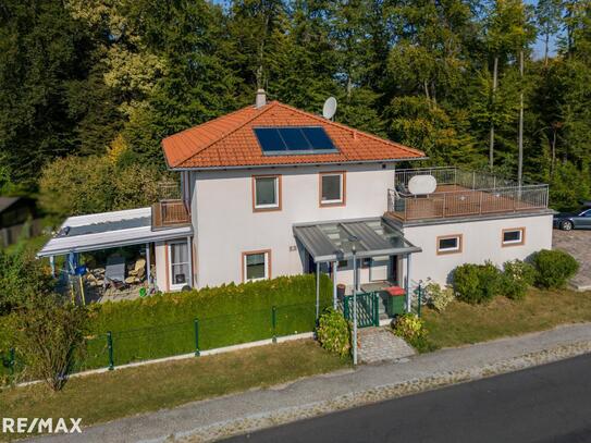 Nähe Privatklinik Graz-Ragnitz. Modernes Einfamilienhaus mit Erdwärmeheizung und Solaranlage!