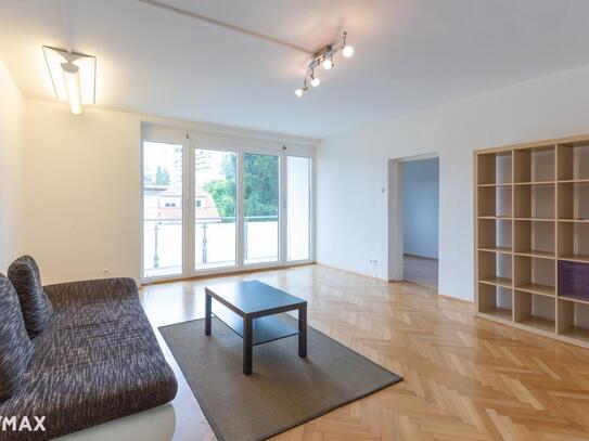 Helle 2-Zimmer-Wohnung mit Balkon und eigenem Abstellplatz