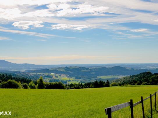 Einzigartige Gelegenheit mit Fernsicht für die Errichtung einer neuen Hofstelle