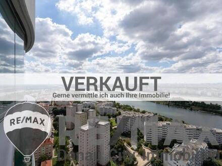 "Traumhafte Wohnung im 26. Stock mit Loggia - UNO City - Reichsbrücke - Donauinsel"
