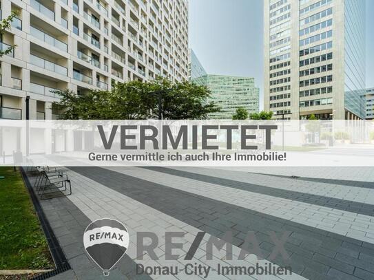 "VERMIETET - Moderne 2-Zimmer-Wohnung mit Loggia in Toplage Donau City – Direkt an U1 & Donaupark, inkl. Heizung & Warm…