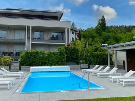 Preisreduktion Vor-Saison! Callista - das schöne Leben - mit Pool - Seenähe - Strandbad Gehweite 3 Minuten