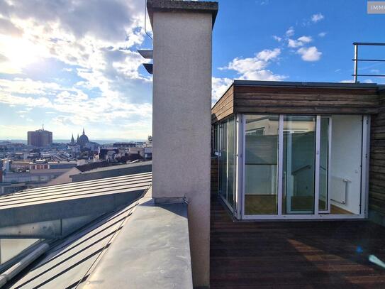 XXL-WEITBLICK!!! Dachterrassenwohnung in Traumlage - Mariahilfer Straße