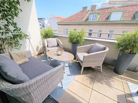 Moderne Terrassenwohnung ++ Grenze zum 5. Bezirk ++ U4 und U6 Nähe (mit VIDEO!!)