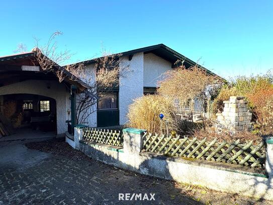 Bungalow mit gepflegten Garten am Ende einer Sackgasse