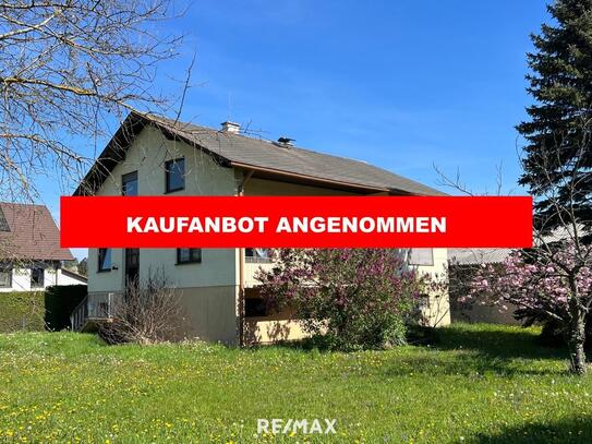 Wohnhaus - unterkellert und ausbaufähig! Mit sehr schönem und ebenen Garten! KAUFANBOT ANGENOMMEN