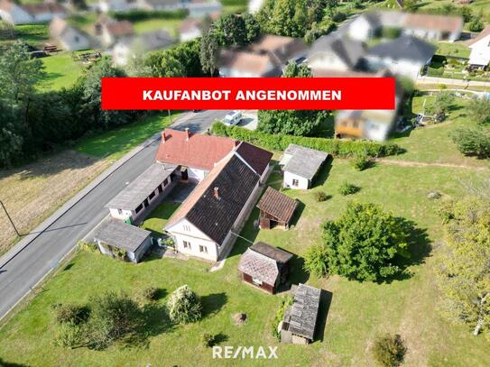 Dreikanter mit großzügigem, sonnigem Grundstück KAUFANBOT ANGENOMMEN