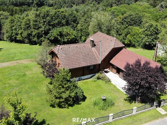 Blockhaus in sehr ruhiger Lage