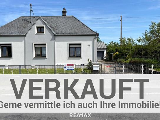 Einfamilienhaus mit Garten VERKAUFT