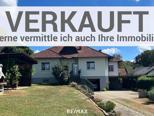 Einfamilienhaus mit schönem großen Garten VERKAUFT