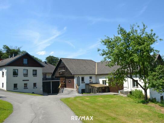 Ehemaliges Bauernhaus mit Nebengebäude und Grund