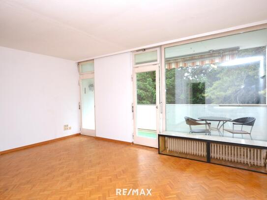 Gemütliche 3 Zimmerwohnung mit Loggia und Blick ins Grüne