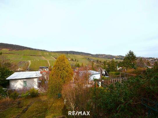 Idyllisch gelegenes Kleingartenhaus auf Pachtgrundstück mit Weinbergblick!