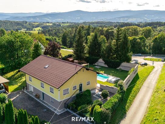 Luxuriöses großes Einfamilienhaus mit Pool, Sauna, 3 Schlafzimmer, OG ausbaufähig - 10 Min. von Graz