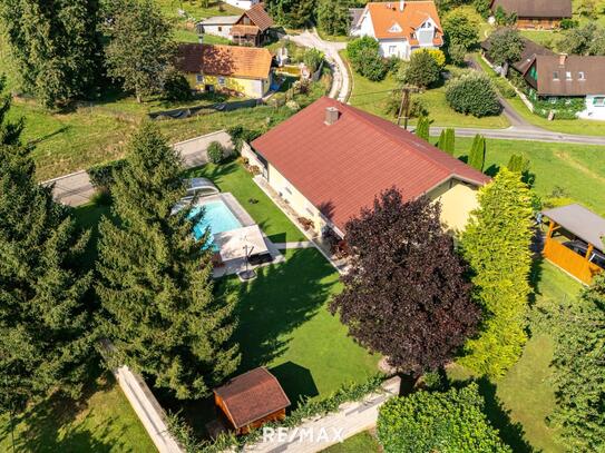 Luxuriöses, schönes, großes Einfamilienhaus mit Pool, Sauna und viel Grün - 15 Min. von Graz