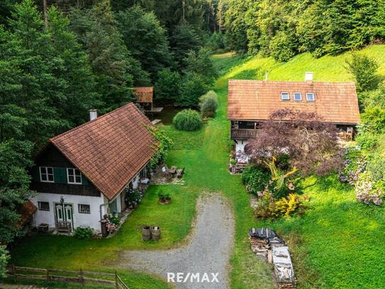 Idyllische Kleinlandwirtschaft in absoluter Ruhelage