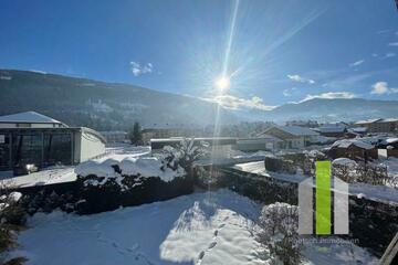 Aussicht auf die Skiberge