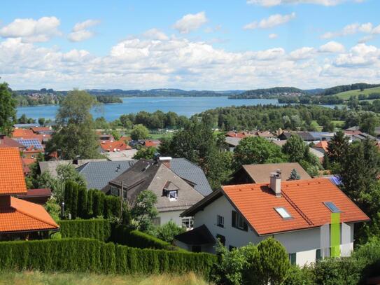 Exklusive Neubauwohnung mit traumhaftem Panoramablick über Obertrum und den See