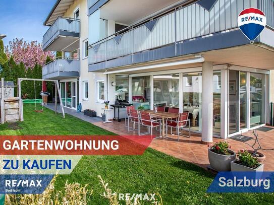 Sonnenplatz – stylische Gartenwohnung mit 4 Zimmern in bester Lage von Salzburg