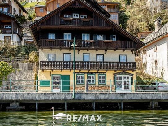 Einzigartiges Mehrparteienhaus samt Geschäftslokal in Hallstatt direkt am See!