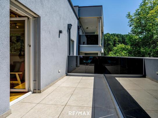 Erstklassige Terrassenwohnung mit Garten in Mariatrost