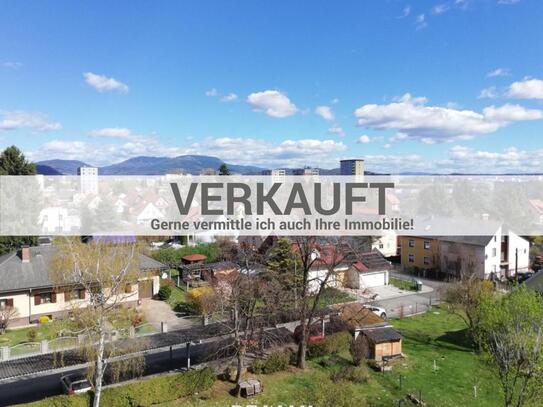 Lichtdurchflutete 3 Zimmer Maisonette mit traumhaftem Blick über Graz!!!