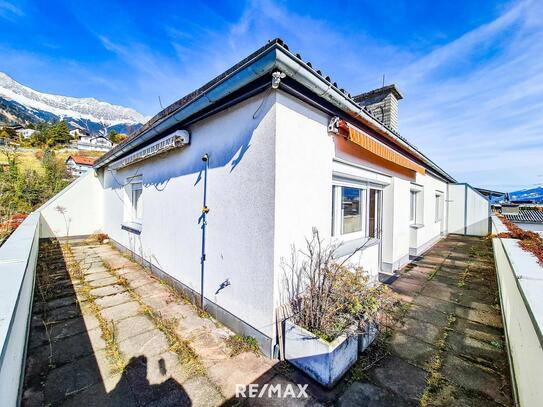 Sonnige Aussichten mit Gestaltungsfreiraum – 3-Zimmer-Terrassenwohnung im Dachgeschoß in der Höttinger Au!