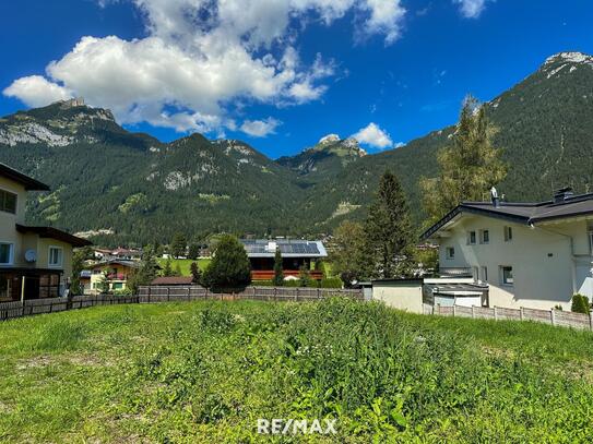 Preisreduktion! Traumhaftes Baugrundstück in Eben am Achensee – Naturidylle und zentrale Lage vereint!
