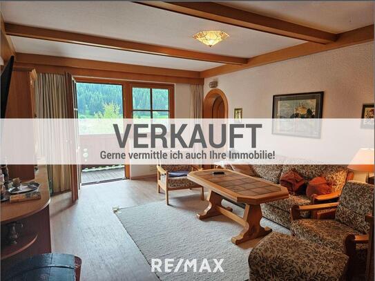 VERKAUFT! Ferienwohnung direkt in Saalbach mit Terrasse Richtung Süden