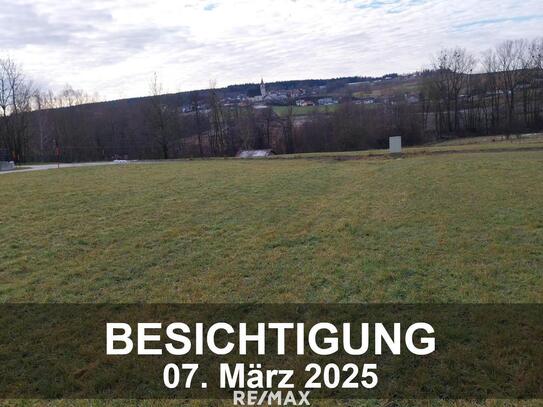 Baugrund in Neubausiedlung