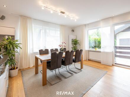 City Scape: Hochwertiges 4-Zimmer-Familien-Juwel mit Dolby Atmos-Wohnzimmer und XL-Balkon