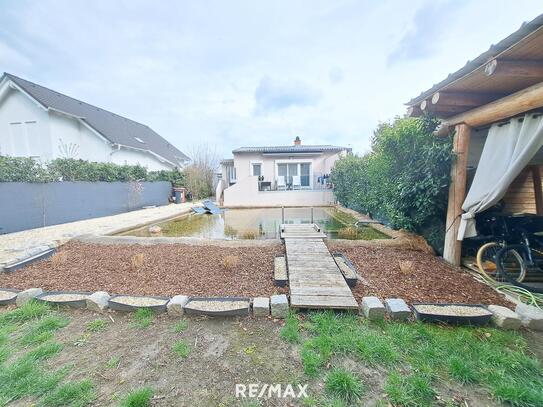 BUNGALOW! Mit GARTEN und SCHWIMMTEICH