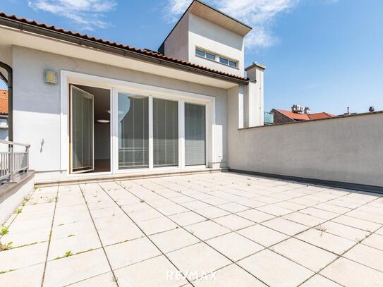 Penthouse mit großer Terrasse im Herzen der Stadt