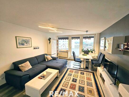 Moderne 2-Zimmer Wohnung mit Balkon und schöner Aussicht