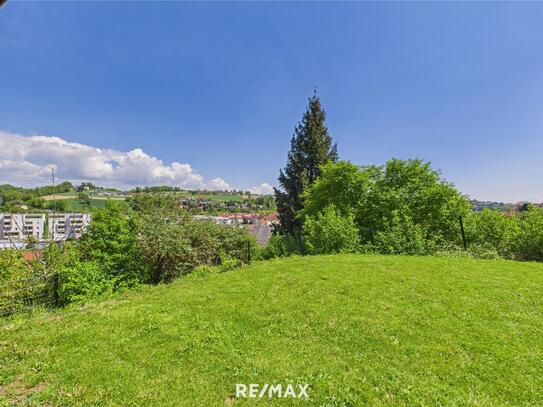 Traumhafte Haushälfte mit Fernblick, großem Garten und exklusiver Ausstattung