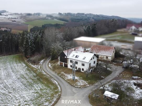 Streusiedlungslage im Bauland-Betriebsgebiet