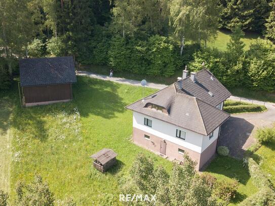 Einfamilienhaus in ländlicher Streusiedlungslage