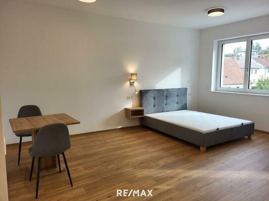 Möbliertes 1-Zimmer-Apartment mit Loggia € 490,- inkl. BK, HK, Strom u. Wlan