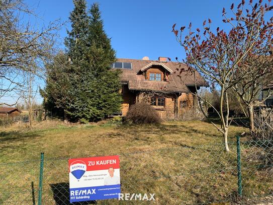 Charmantes Holzblockhaus in wunderschöner Naturrandlage in Bubing