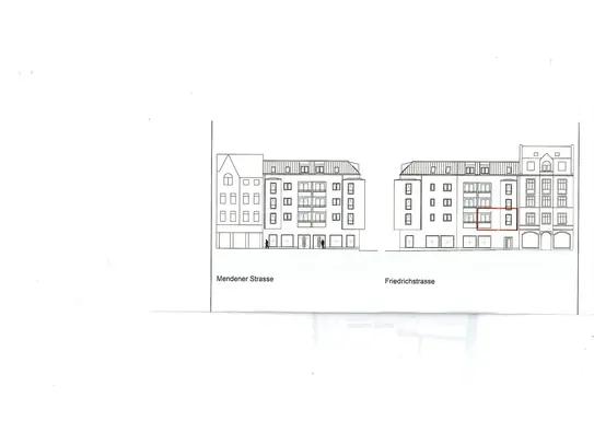 Neubau-Etagenwohnungen mit Fahrstuhl im Zentrum