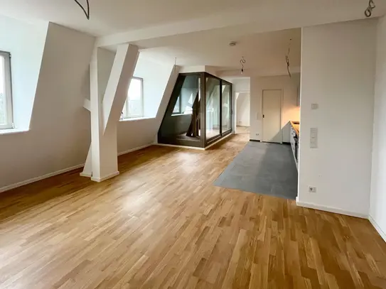 Stilvolle 2 Zimmerwohnung mit Dachterrasse im historischen Kloster von Limburg!