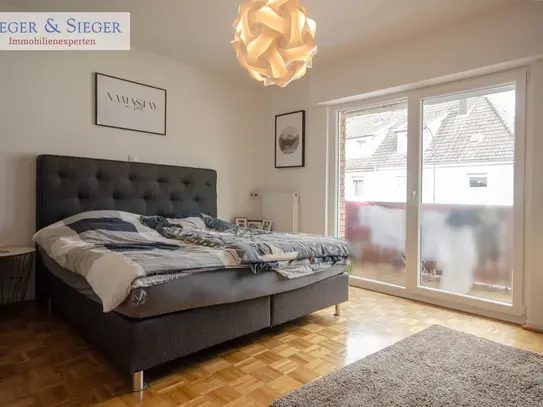Lichtdurchflutete Etagenwohnung mit 2 Balkonen in ruhiger Lage von Troisdorf-West - Sieger & Sieger Immobilien GmbH