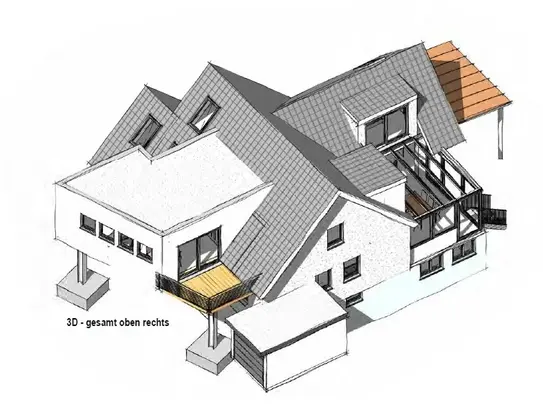 ERSTBEZUG NACH KERNSANIERUNG UND ANBAU. 3-ZIMMERWOHNUNG IN MEERBUSCH