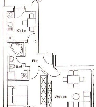 Schicke Wohnung im Westend - Sachnummer 5717