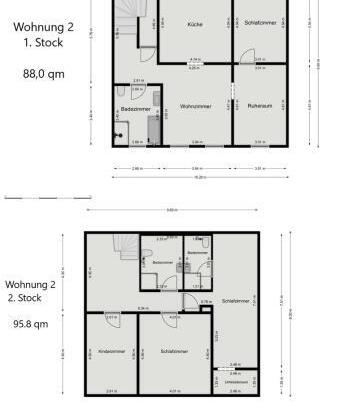 5,5-Raum-Wohnung mit 3 Bädern in der Ostvorstadt - Sachnummer 5693