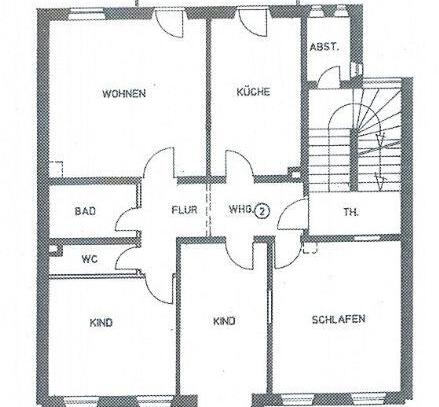 gut geschnittene 4-Raum-Wohnung im Zentrum von Plauen - Sachnummer 5724